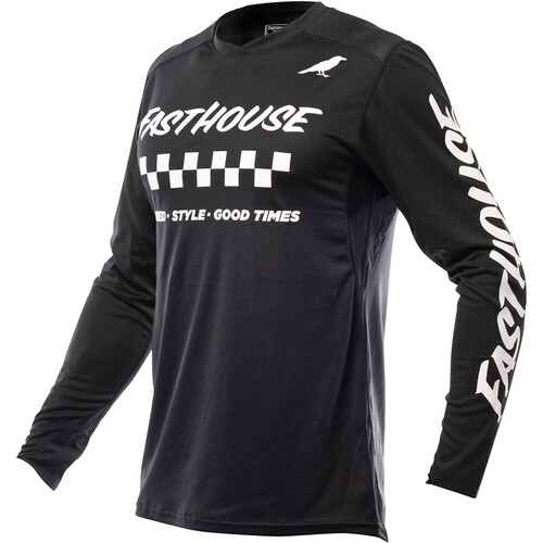 FASTHOUSE 2023 ELROD BLACK JERSEY - SM