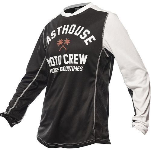 FASTHOUSE 2023 GRINDHOUSE HAVEN BLACK KIDS JERSEY - XS