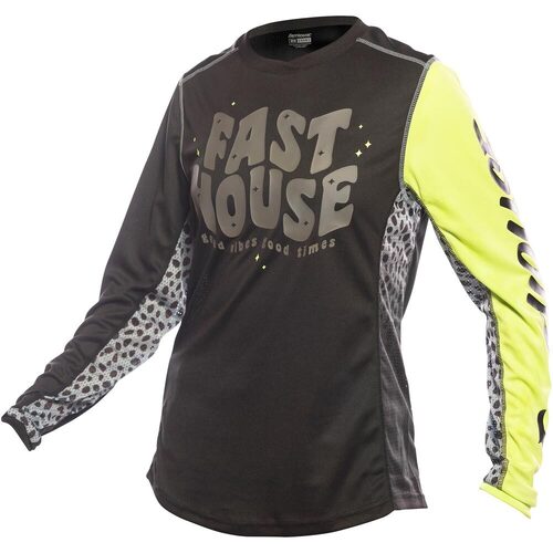 FASTHOUSE 2023 GRINDHOUSE ZENITH BLACK GIRLS JERSEY - XS