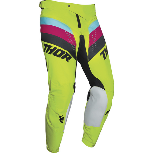 THOR 2021 PULSE RACER ACID/BLACK KIDS PANTS - 22