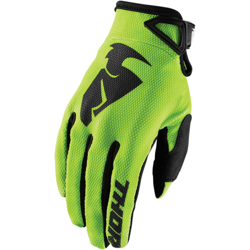 THOR 2019 SECTOR LIME KIDS GLOVES - SM