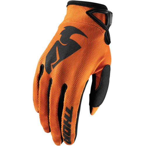 THOR 2018 SECTOR ORANGE KIDS GLOVES - XS