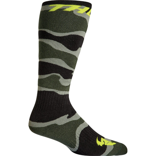 THOR 2022 CAMO GREEN / ACID KIDS SOCKS - 1-6