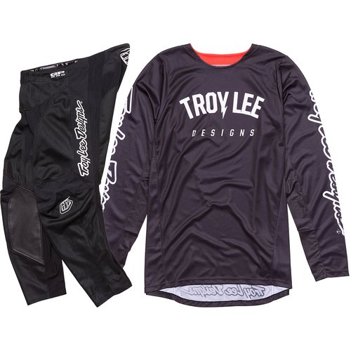 TROY LEE DESIGNS 2024 GP PRO BOLTZ BLACK KIDS GEAR SET