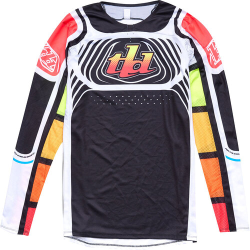 TROY LEE DESIGNS 2024 GP PRO WAVEZ BLACK / MULTI KIDS JERSEY - M