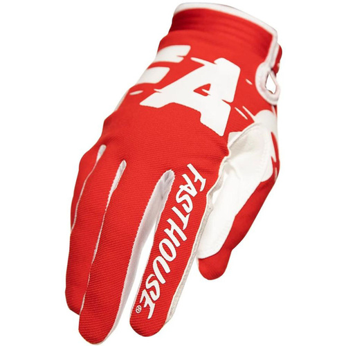 FASTHOUSE 2020 SPEED STYLE TURBO RED KIDS GLOVES - LG