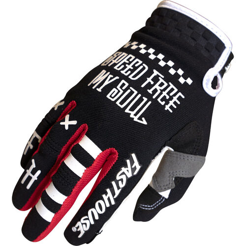 FASTHOUSE 2022 SPEED STYLE AKUMA BLACK GLOVES - SM