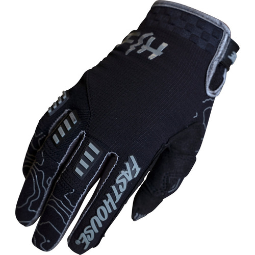 FASTHOUSE 2022 OFFROAD BLACK GLOVES - SM