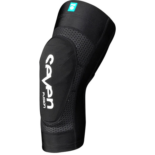 SEVEN FUSION BLACK KNEE GUARDS - S/M