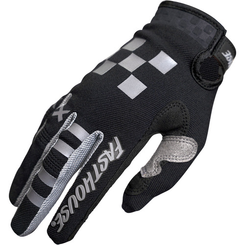 FASTHOUSE 2022 SPEED STYLE RUFIO BLACK / GREY GLOVES - SM