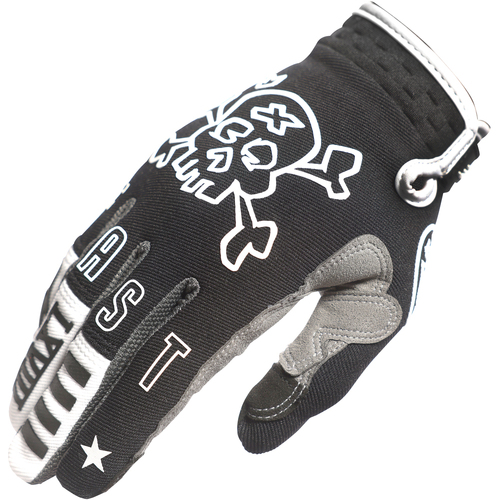 FASTHOUSE 2024 SPEED STYLE THE BIRD BLACK / WHITE GLOVES - S