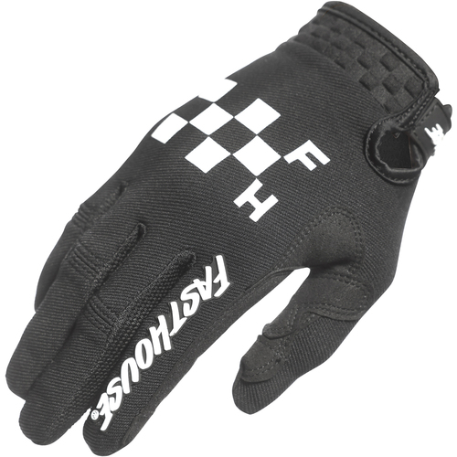 FASTHOUSE 2024 SPEED STYLE GRIT BLACK GLOVES - S