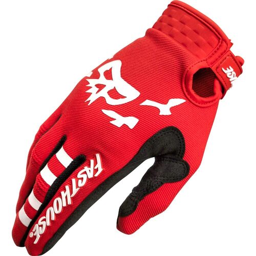 FASTHOUSE 2023 SPEED STYLE SLAMMER RED KIDS GLOVES - XS