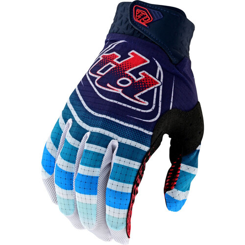 TROY LEE DESIGNS 2024 AIR WAVEZ NAVY / RED KIDS GLOVES - S