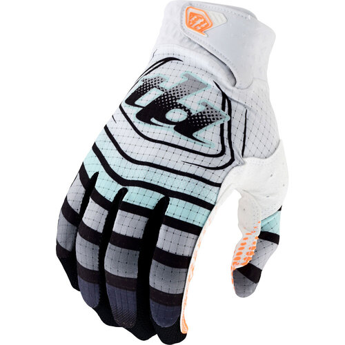 TROY LEE DESIGNS 2024 AIR WAVEZ BLEACHED AQUA KIDS GLOVES - XS