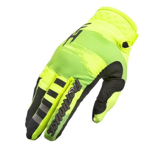 FASTHOUSE 2023 SPEED STYLE JESTER HI-VIZ / BLACK KIDS GLOVES - XS