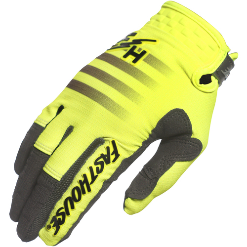 FASTHOUSE 2024 ELROD HYPERSONIC HI-VIZ GLOVES - M