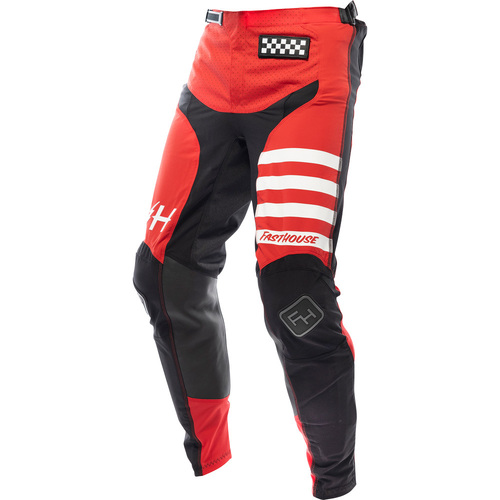 FASTHOUSE 2022 ELROD RED / BLACK PANTS - 28