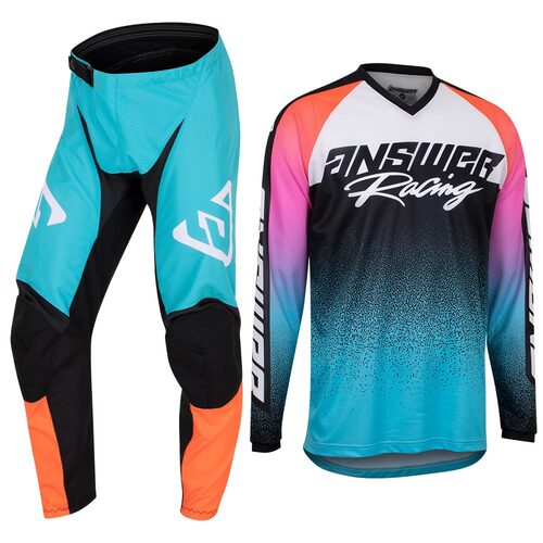 ANSWER 2022 SYNCRON PRISM ASTANA BLUE/HYPER ORANGE GEAR SET