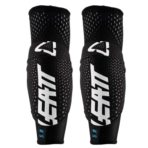 LEATT ELBOW GUARD 3DF 5.0 WHITE/BLACK - MD