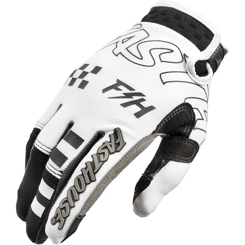 FASTHOUSE SPEED STYLE RIOT WHITE / BLACK GLOVES - S