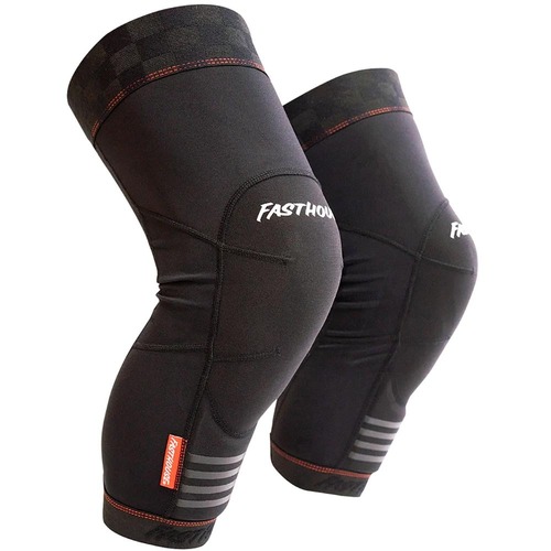 FASTHOUSE HOOPER BLACK KNEE PADS - SM