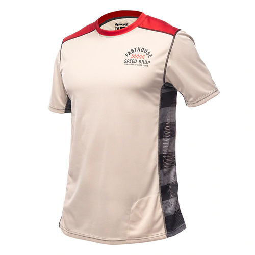 FASTHOUSE MTB CLASSIC OUTLAND SS CREAM JERSEY - SM