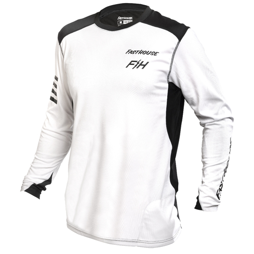 FASTHOUSE MTB ALLOY RALLY WHITE LS JERSEY - SM