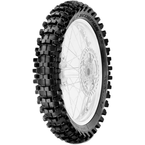 PIRELLI SCORPION MX 32 90/100-14 MID/SOFT REAR TYRE