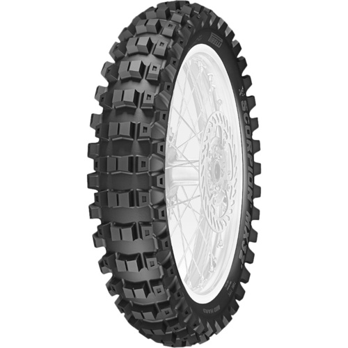 PIRELLI SCORPION MX32 PRO 110/90-19 MID/HARD REAR TYRE