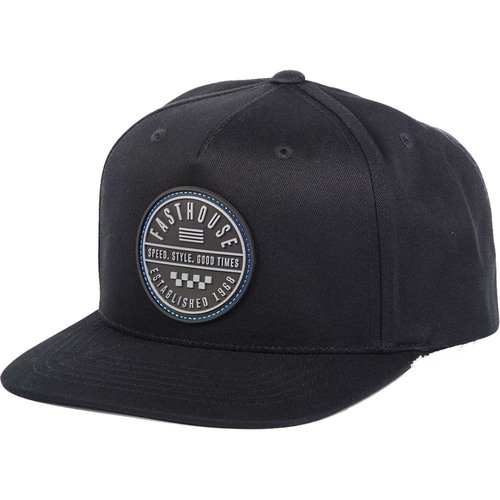 FASTHOUSE STATEMENT BLACK SNAPBACK CAP