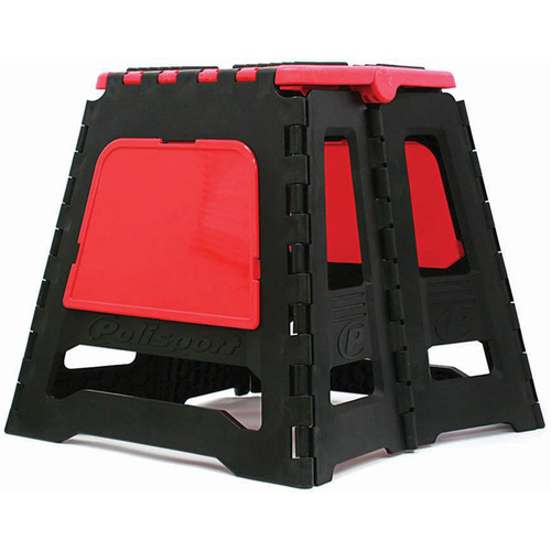 POLISPORT RED FOLDING BIKE STAND