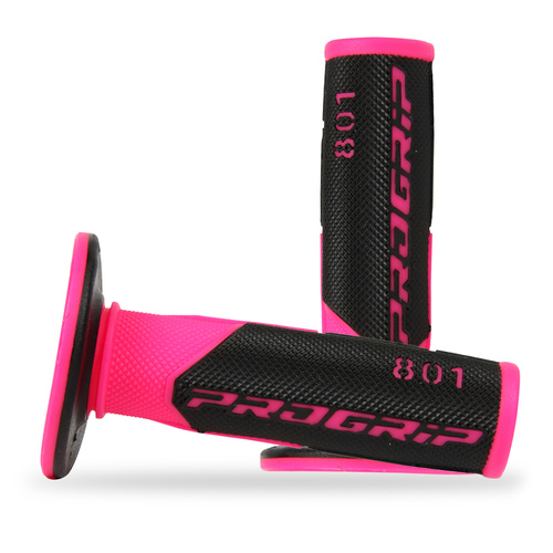 PROGRIP 801 DUAL DENSITY FLURO PINK GRIPS