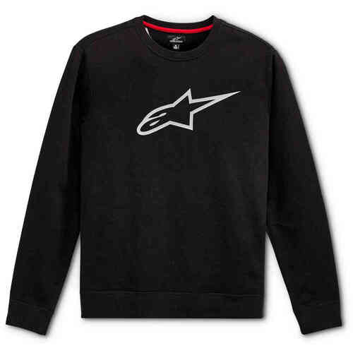 ALPINESTARS AGLESS BLACK/GREY CREW FLEECE - XL