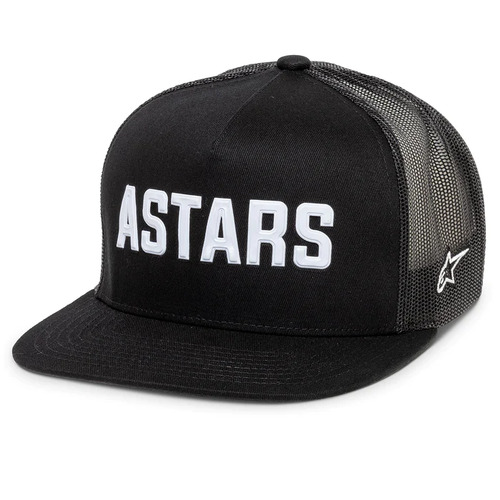 ALPINESTARS FORGE BLACK/WHITE TRUCKER HAT