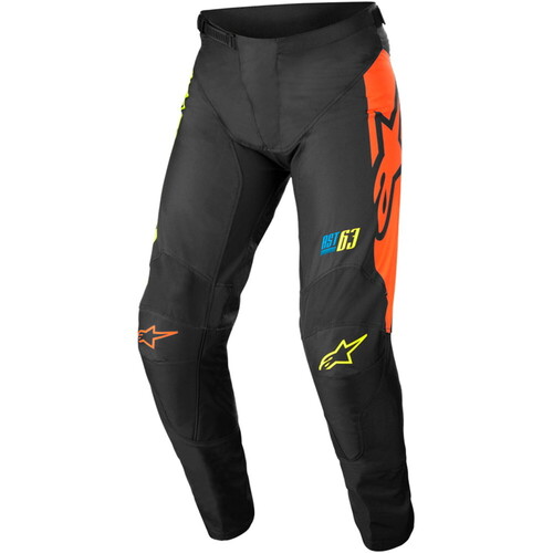 ALPINESTARS 2022 RACER COMPASS BLACK / FLURO / CORAL PANTS - 30