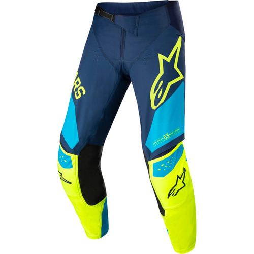 ALPINESTARS 2022 RACER FACTORY NAVY / FLURO KIDS PANTS - 22