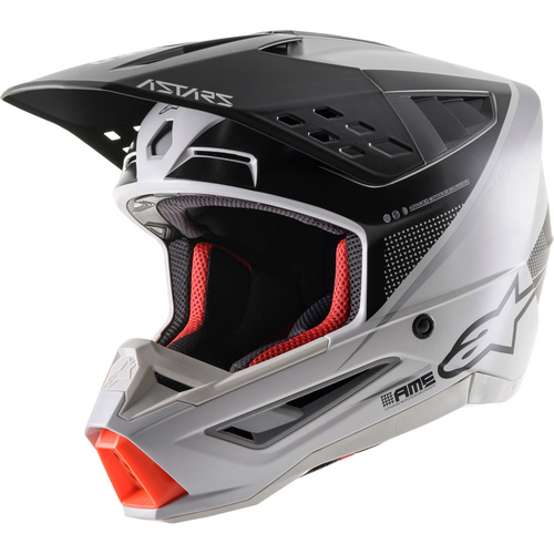 ALPINESTARS 2021 S-M5 RAYON GREY/BLACK HELMET - SM