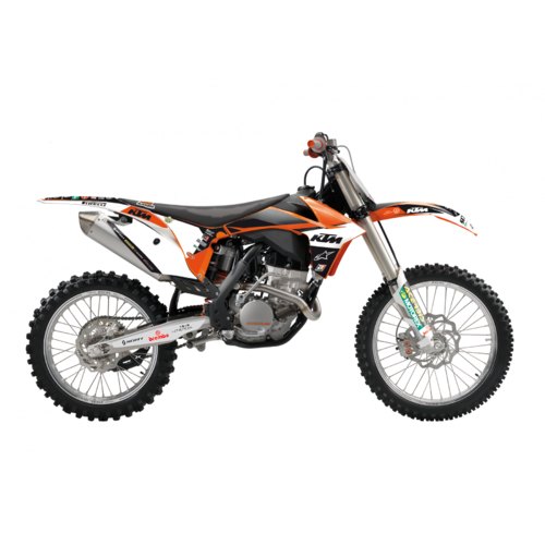 BLACKBIRD RACING KTM SX/SX-F 11-12 EXC/EXC-F 12-13 TROPHY 20 GRAPHICS KIT W/SEAT COVER