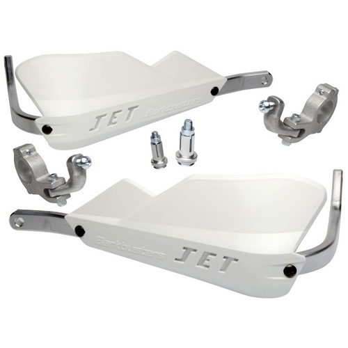 BARKBUSTERS JET WHITE TAPERED BARS HANDGUARDS