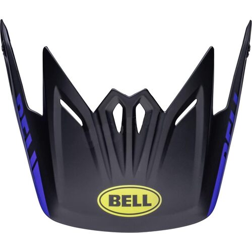 BELL MOTO-9 REPLACEMENT SLAYCO MATT BLK/HI-VIZ YEL KIDS VISOR