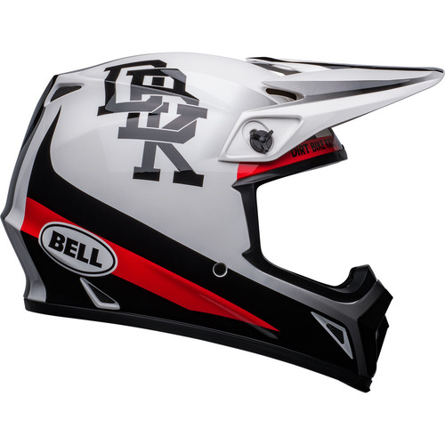 BELL 2024 MX-9 MIPS TWITCH DBK WHITE / BLACK HELMET - S