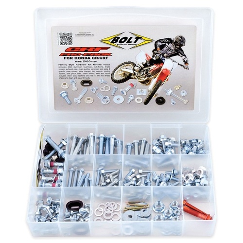 BOLT HONDA CR/CRF FACTORY STYLE PRO PACK HARDWARE KIT