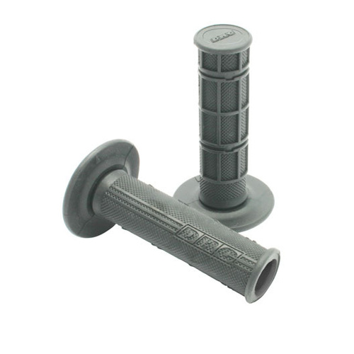 DRC GREY CLOSED MX GRIPS