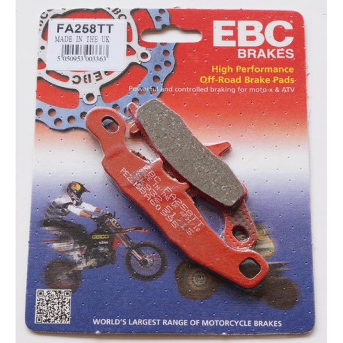 EBC BRAKES KAWASAKI/SUZUKI 80/85/100 FRONT CARBON BRAKE PADS