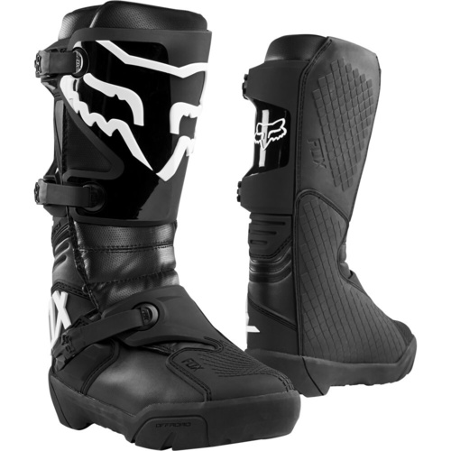 FOX 2020 COMP X BLACK OFFROAD BOOTS - 10