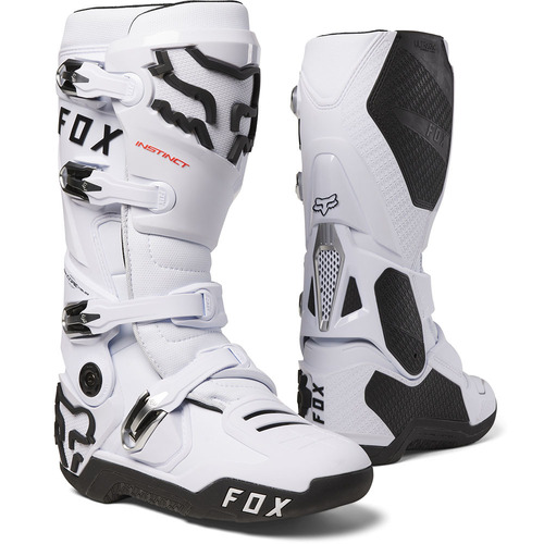 FOX 2024 INSTINCT 2.0 WHITE BOOTS - 11