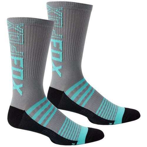 FOX RANGER 8" PEWTER SOCKS - L/XL