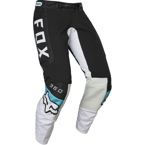 FOX 2022 360 DIER BLACK / TEAL PANTS - 30