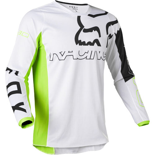 FOX 2022 180 SKEW FLO YELLOW JERSEY - MD